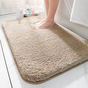 【COD】New Superior Tension Mats Modern Flock minimalist wear-resistant dust-removing household floor mat flocking household absorbent non-slip mat living room carpet Basahan Doormat Bathmat floormat