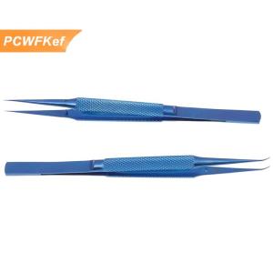 【PCWFKef】 Nhíp vân tay chính xác cạnh 0.15mm Dụng cụ sửa chữa nhíp hợp kim Titan