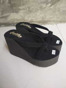 SH Wedges Cantika 11cm Sandal Wedges Wanita Tinggi 11cm