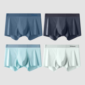 CMENIN  4 Nóng Nylon Nam Quần Lót Võ Sĩ Quần Short Thoải Mái Cueca Quần Lót Nam Boxer Quần Lót Nam Ngộ nghĩnh M1299