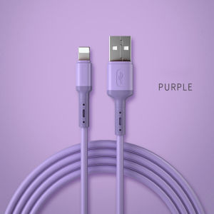 3A1.5M Fast Charging Cable Liquid Silicone Soft Quick Fast Charging Micro USB/Type C/Phone Cable For Phone 11/11 Pro Max/6/7/8/7Plus/X/XS/XR/Samsung Huawei Xiaomi 数据线