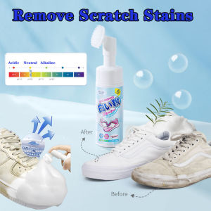 Shoe Cleaner Removes Tough Stains Foam Wash-Free Shoes Perfect For Daily Use Deep Cleaning Action For School Shoe Cleaner