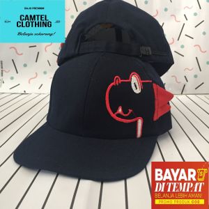 Camtel Clothing Topi Anak anak Laki laki Bordir Dino Umur 3 Tahun Samapi 12 Tahun