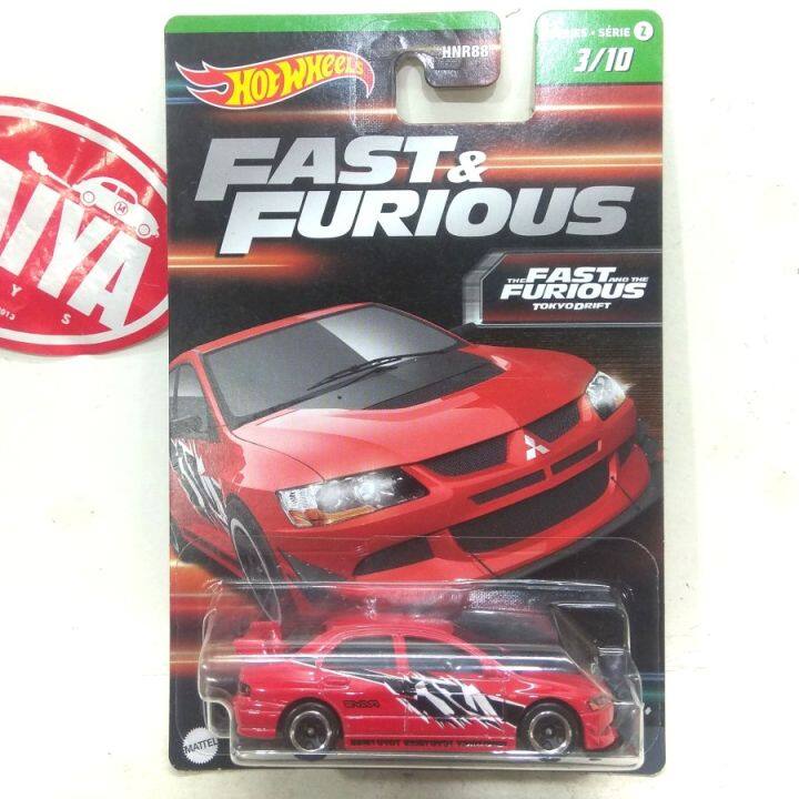 Hot Wheels Fast Furious Mitsubishi Lancer Evolution IX Tokyo Drift