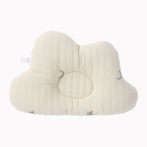 Gối Ngủ Cotton Nguyên Chất Chống Mạt Hoạt Hình Cho Bé Gối Đầu Cho Trẻ Sơ Sinh Thêu Thoáng Khí Giặt Được 30*20CM