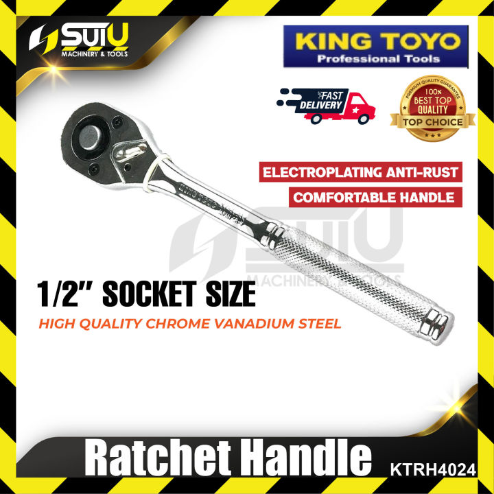 KING TOYO KTRH4024 / KTRH4024 1/2" Light Duty Ratchet Handle with