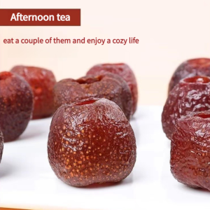 Seedless Hawthorn Berry Snacks No Sugar Added No Preservatives Healthy Dried Fruit for Kids Adults Rich in Fiber Vitamin health Snack