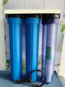Bộ lọc thô 3 cấp Bộ lọc thô 20 inch kèm lõi - Eco3c0025