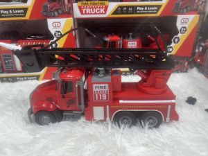 🌈ของเล่นเด็ก รถดับเพลิง รถสีแดง รถของเล่น รถดับเพลิงเด็ก Fire Car ของขวัญ ดับเพลิงขนาดกลาง 899-31A