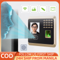 ZKTeco Biometrics Fingerprint Time Attendance Machine Security System Clock Time Recorder Punch Card Machine Password Check-in Card Reader USB Automatic Report Generation. 