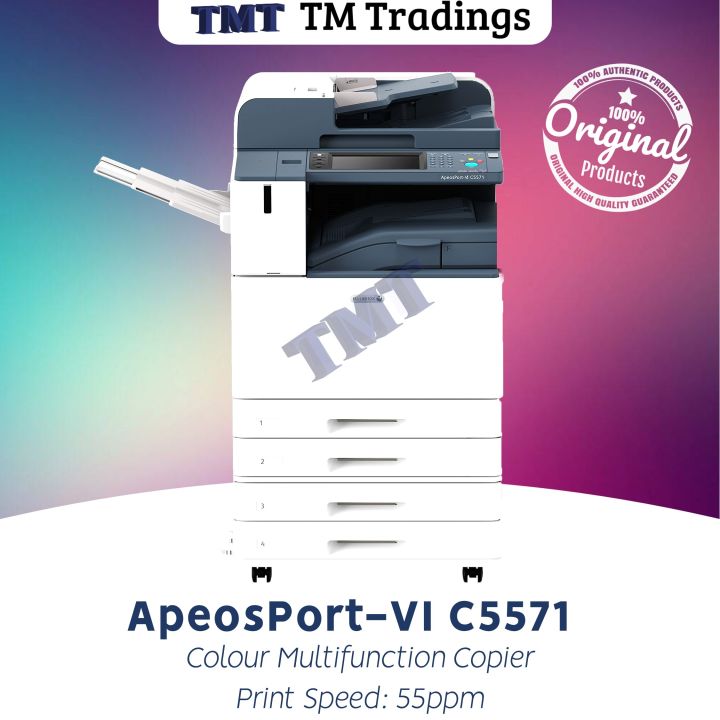 [Colour] Fuji Xerox ApeosPort VI C5571 Multifunction Copier | 55ppm ...