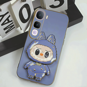 Softcase VIVO Y400 Premium Silicon Case free LABUBU Holder