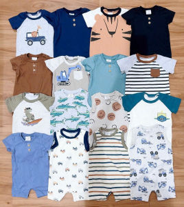 [SET 2 ÁO ] BODY ĐÙI XUẤT DƯ CAMBODIA BỘ LIỀN THÂN CHO BÉ TRAI BÉ GÁI CHẤT COTTON MỚI 100% (BAO LỖI 1 ĐỔI 1)