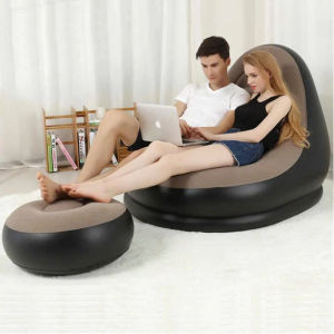 ghế nệm hơi sofa có thể gấp siêu gọn khi không sử dụng Vô cùng tiện lợi dễ dàng làm sạch thu gọn cất sản phẩm để tiết kiệm không gian Ghế sofa hơi  BẢO HÀNH 6 THÁNG