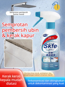 Pembersih Toilet Kamar Mandi Menghilangkan Noda Air Menyegarkan Udara Noda Toilet Bak Mandi Wastafel dan Cermin Pembersih Kamar Mandi Kuat