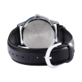 Jam Tangan Pria Casio MTP-V002L-7B3 Analog Silver Dial Black Leather Strap. 
