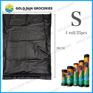Trash bag Garbage bag Black (Small/Medium/Large/XL/XXL) Biodegradable Plastic Bags