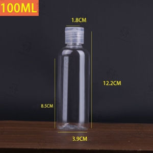 10pcs Plastic Bottle With Flip Top Cap Pet Lotion Oil Conditioner Shampoo empty Bottles Travel Bottle