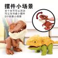 ​Jurassic World Dinosaur Snap Squad Collectibles for Display Finger Biting Funny Creative Dinosaur T-Rex Jurassic World Dino Cute Toy for Children Dino Movable Joints. 