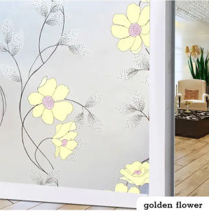 Frosted Window Film Privacy Bathroom Film Self Adhesive Light Blocking Translucent Opaque Glass Cover Sticker
