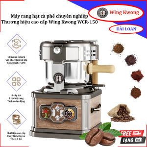 Máy rang hạt cà phê không khói tự động chuyên nghiệp. Thương hiệu Đài Loan cao cấp Wing Kwong WCR-150