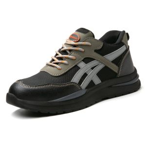 SINDBAB Men Steel toe cap Mens shoes Work Shoes Anti-smash Anti-puncture Safety Shoes For Women