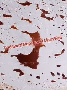 Dowd Self Wash Spin Mop with Bucket Dirty Water Separation 360 Rotating Cleaner water saving mop