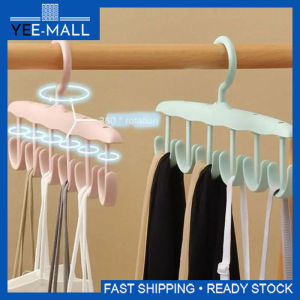 12 Hook Hanger Space Saver Saving Magic Clothes Hangers Hanger Rotate Anti-skid Organizer Rack Wardrobe Multifunctional Hanger