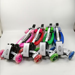Xe trượt Scooter kim loại cao cấp- Xe Scooter 3 bánh thể thao gấp gọn cho trẻ từ 3 tuổi