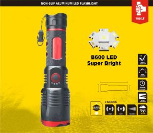 [Bisa Di Cas] Senter Profesional 3000 Lumens Senter Ronda Senter SWAT Police USB