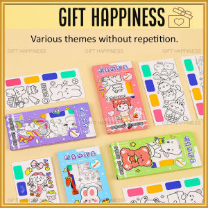 Kids Water Coloring Card Set – Fun DIY Painting Activity for Kids | DIY Art Toy |Birthday Party Goodies | Gift Happiness