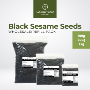 Black Sesame Seeds (wholesale pack) For Hair Growth Baking Smoothies
