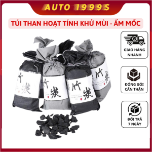 Túi Than Hoạt Tính Khử Mùi Ô Tô – Lọc Không Khí Hút Ẩm Mốc Than Tre Tự Nhiên An Toàn