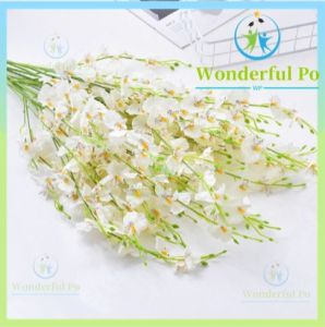 【LOCAL SELLER】5PCS-50CM Artificial Oncidium Artificial Flower Fake Flowers Home Table Decor