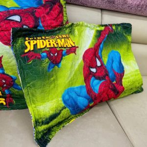 Spiderman Amazing - [Pillowcase only] 2PCS Premium Character Printed Pillowcases - Queen-18"x28"inches