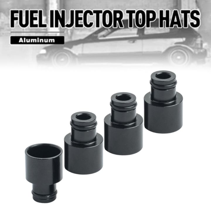 4Pcs Fuel Injector Hat Fuel Nozzle Modified Auto Parts Nozzle Adapter ...