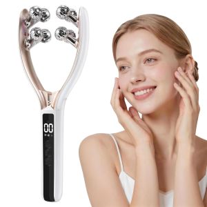 Lymphatic Contour Face Brush for Face & Neck Facial Sculpting & Firming Tool for Jawline Definition Rechargeable Contouring Device for Skincare Routine