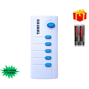 Remote điều khiển quạt YANFAN Mã 01 điều khiển quạt YANFAN TR788 - Tặng kèm pin-T&U Remote