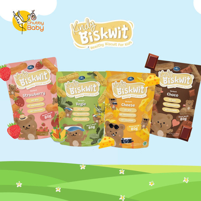 Abe Food - Kindy Biskwit Healthy Biscuit For Kids Non MSG 40gr | Lazada ...