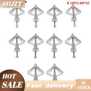 SDJZT 20Pcs Expansion Drywall Anchor Kit With Screws Self Drilling Wall Home Pierced
