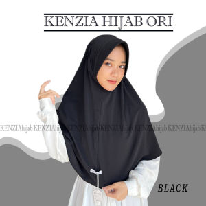 Bergo Kenzia Hijab Instan Size L /Bergo Raisa Size L Jersey Premium