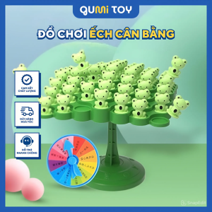 Đồ Chơi Cân Bằng Ếch Thông Minh Gumi Toy - Tăng Tính Kiên Nhẫn và Phối Hợp Tay Mắt - Quà Tặng Sinh Nhật - Hot Trend