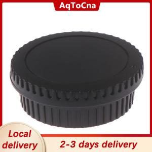 [COD] AqToCna Ship within 24 hours 1Set Rear Lens Cap + Body Cover for Camera  SLR EOS EF EF-S