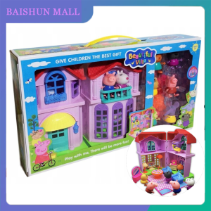 Peppa Pig toy castle play house doll house birthday gift childrens toys