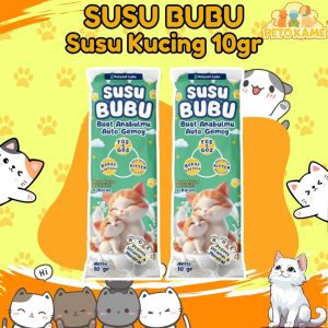 Holycatlabs Susu Bubu Buat Anabulmu Auto Gemoy 10gr Susu Kucing Mulai dari 0 Bulan