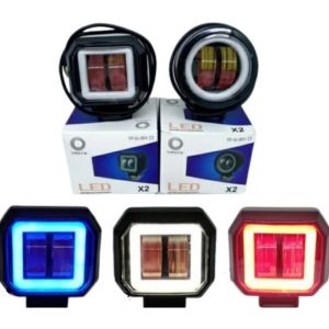 Lampu LED Tembak Sorot VINYX X2 Kotak 20 Watt 4D Mobil Motor Daymaker 20Watt 20W Cutoff