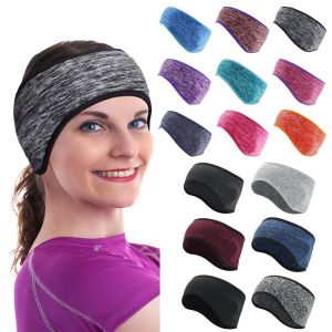 SR2N 1Pcs Outdoor Sports Hair Sweat Fleece Ear Cover Running Headband Ear Muffs Headband Winter Sweatband Ear Warmer