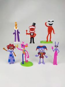12pcs Set Digital Circus Action Figure Toys: Perfect Children's Birthday & Xmas Gifts
