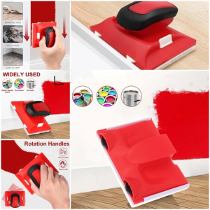 【HGPH】 Paint Edger Tool For Walls Pad Painter For Walls Paint Edge Trimmer With Handle Multifunctional Ceiling Corner Painting Brush Hot