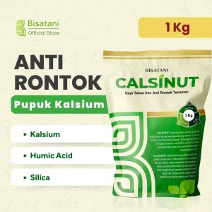Calsinut 1Kg Nutrisi Anti Rontok Tanaman Bunga dan Buah Pupuk Kalsium Penguat Akar Batang Tanaman Pupuk Penyubur Tanah